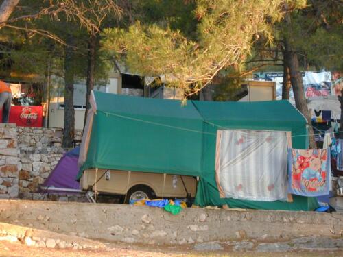 camp tomas primosten bilo croatia