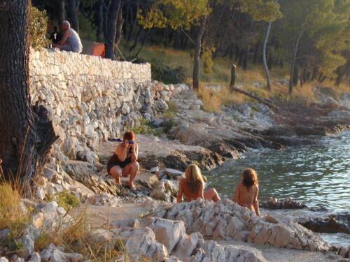 camp tomas primosten bilo croatia