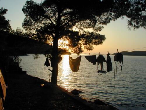 camp tomas primosten bilo croatia