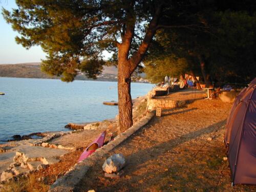 camp tomas primosten bilo croatia