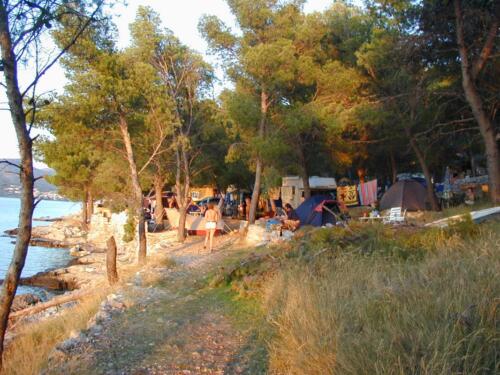 camp tomas primosten bilo croatia